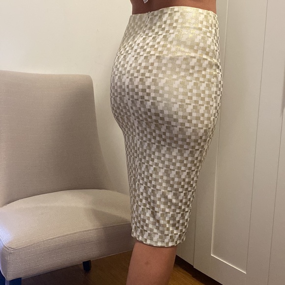 Metallic Midi Dress - Picture 2 of 8